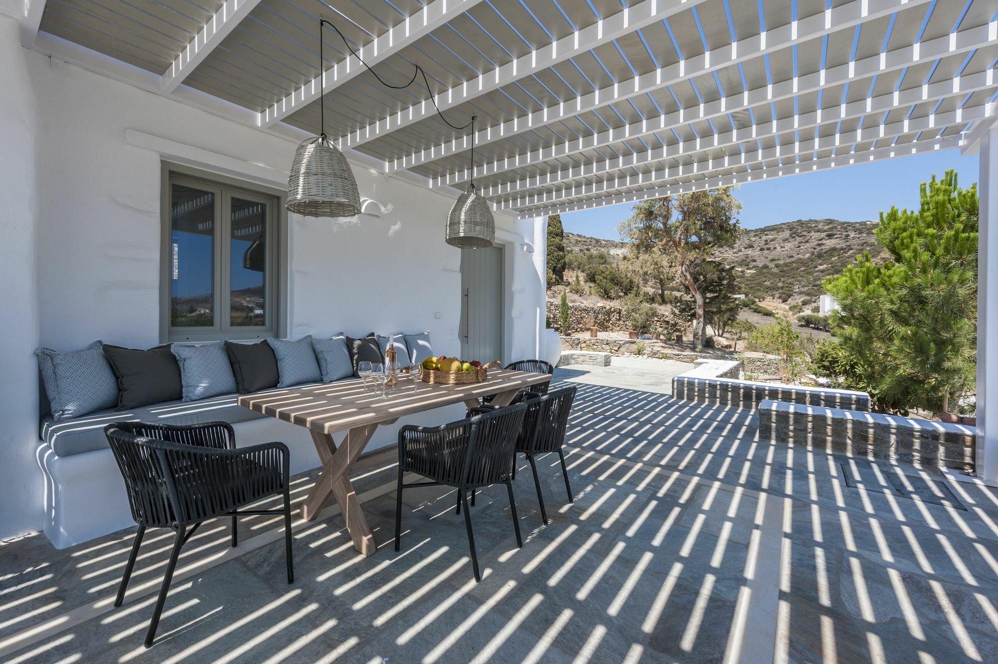Niriides Luxury Villas Alikí Exterior foto